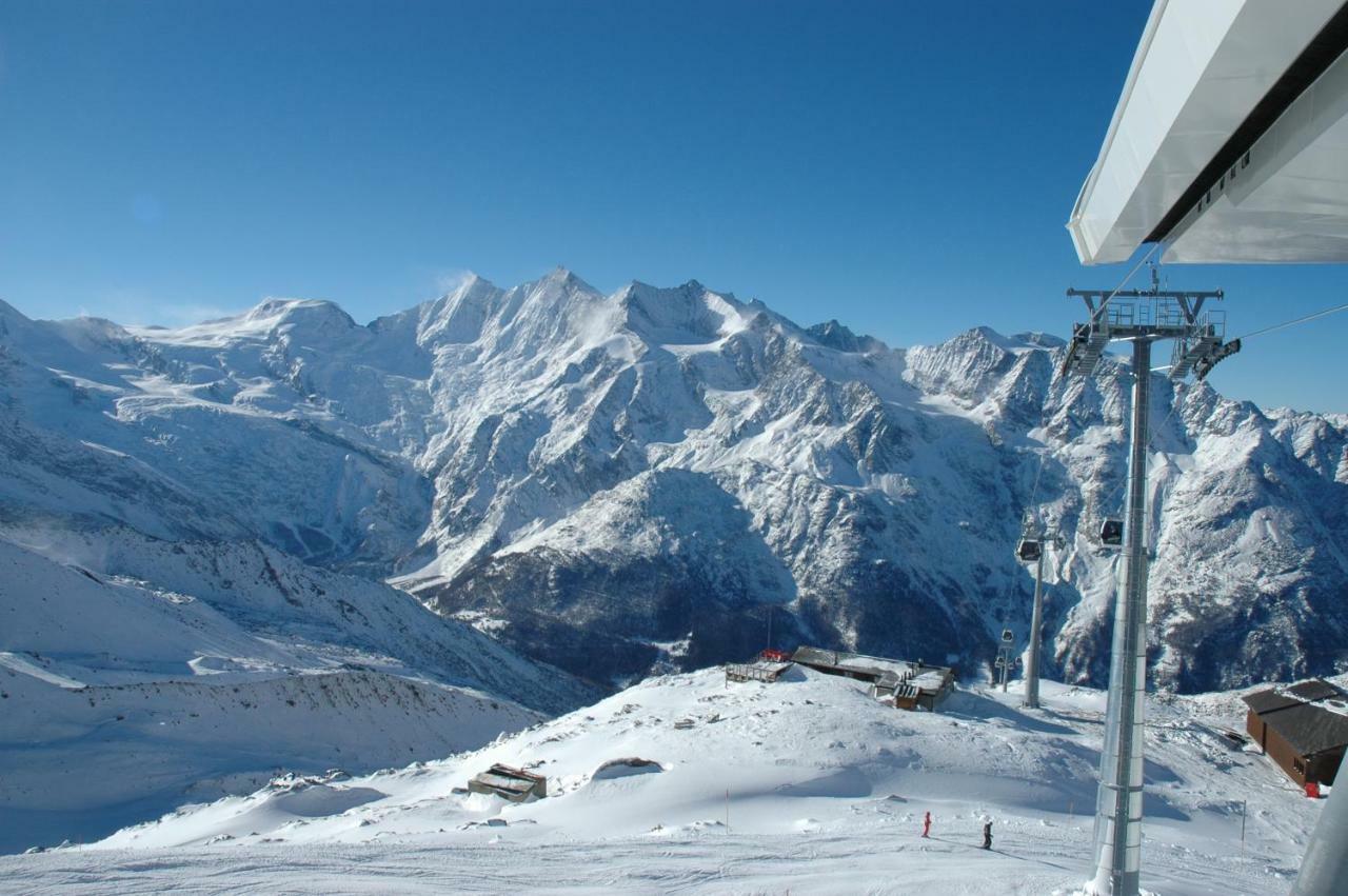 Haus Wiedersehen, Weissmies Διαμέρισμα Saas-Grund Εξωτερικό φωτογραφία